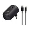 Сетевое зарядное устройство moonfish Travel Charger 2 USB, 2.4 A, черное Сетевое зарядное устройство moonfish Travel Charger 2 USB, 2.4 A, черное