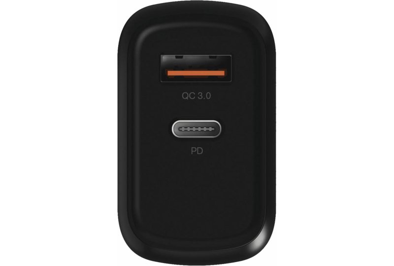 СЗУ moonfish USB-C + USB-A, PD, 18W, Black СЗУ moonfish USB-C + USB-A, PD, 18W, Black