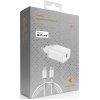 Сетевое зарядное устройство moonfish USB-C, 18 Вт, PD + кабель USB Type-C\Lightning, White Сетевое зарядное устройство moonfish USB-C, 18 Вт, PD + кабель USB Type-C\Lightning, White