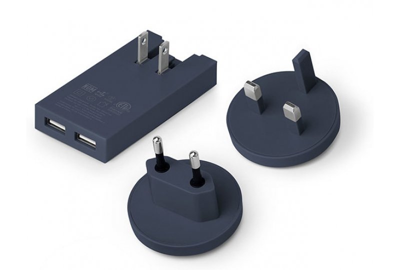 Сетевое зарядное устройство Native Union Smart 2 Charger 3.1 A синее Сетевое зарядное устройство Native Union Smart 2 Charger 3.1 A синее