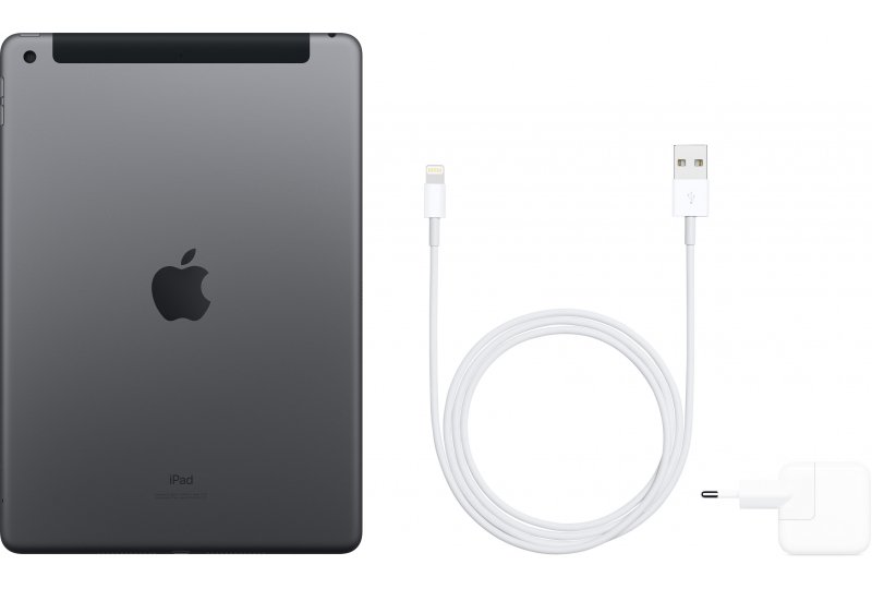 Apple iPad 10,2" Wi-Fi + Cellular 32 ГБ, серый космос