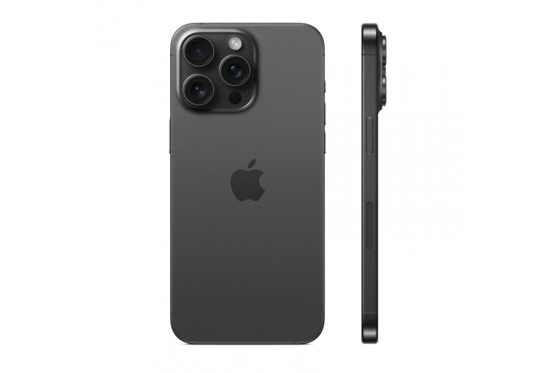 Apple iPhone 15 Pro 256 ГБ, титановый чёрный