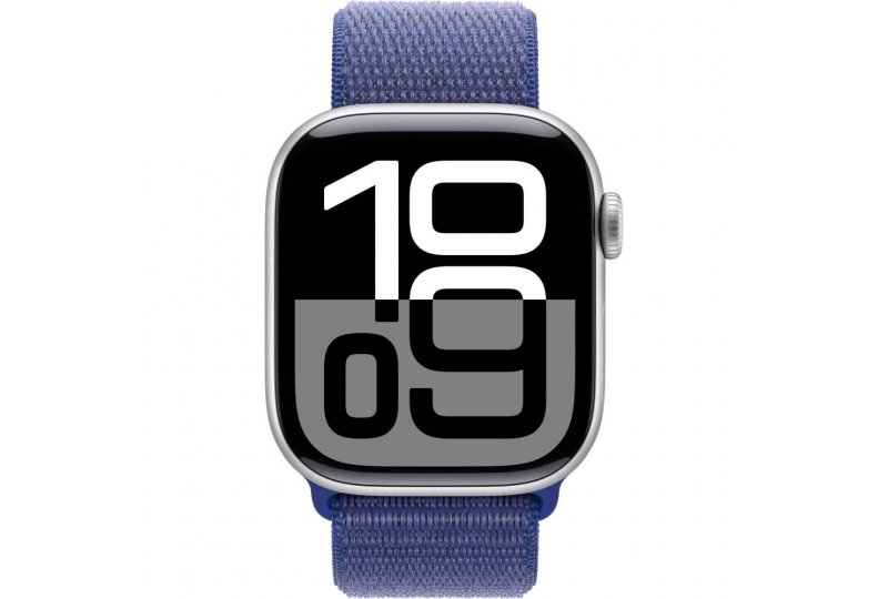 Apple Watch Series 10 корпус - серебристый 42mm ремешок Sport Loop голубой размер One Size Apple Watch Series 10 корпус - серебристый 42mm ремешок Sport Loop голубой размер One Size