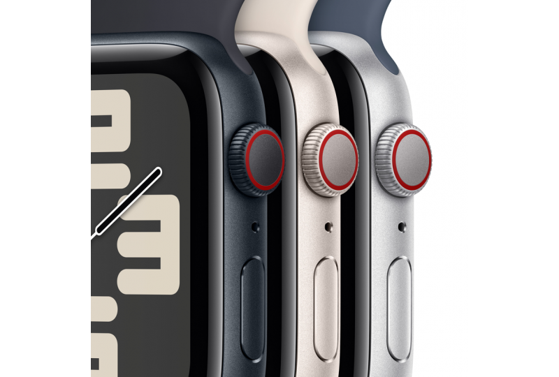 Apple Watch SE 2023 GPS корпус - темная ночь 40mm ремешок Sport Band темная ночь размер M/L Apple Watch SE 2023 GPS корпус - темная ночь 40mm ремешок Sport Band темная ночь размер M/L